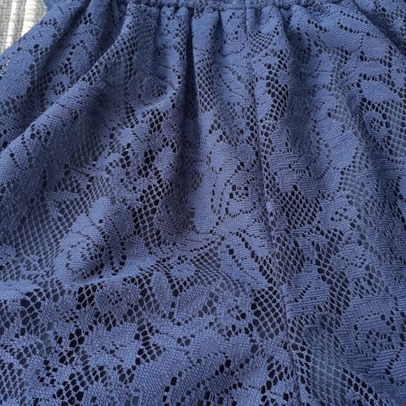 Abercrombie Navy Lace Romper - Picture 5 of 8